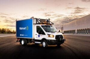 A self-driving delivery truck for Walmart from the company Gatik