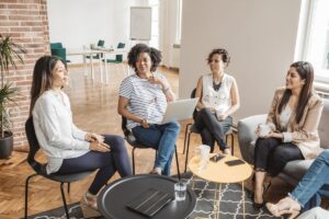 FemTech Canada Roundtable meeting of women & LGBTQ2S+ founders discuss women's healthcare technologies