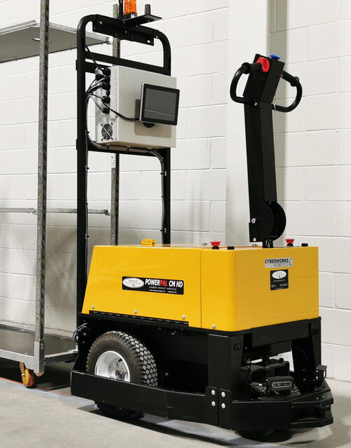 Cyberworks Robotics Self-driving Industrial Forklift: Autonomous Machinery in action 
