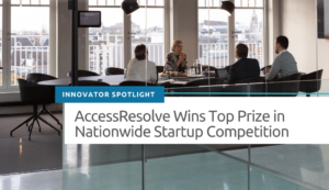 AccessResolve wins top prize in nationwide startup competition