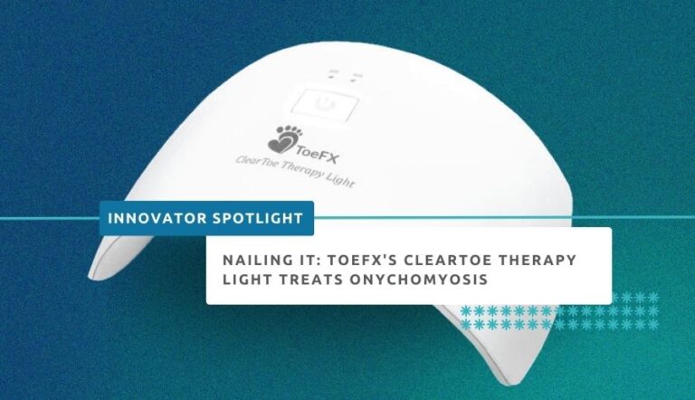 ToeFX Inc. ClearToe Therapy Light treats toenail fungal infections