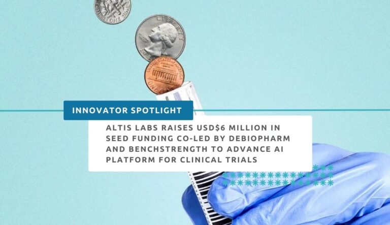Altis Labs raises USD 6 million in seed funding co-led by Debiopharm and Benchstrength to advance platform for clinical trials