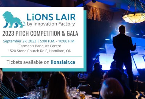 2023 LiONS LAIR gala and pitch competition for startups