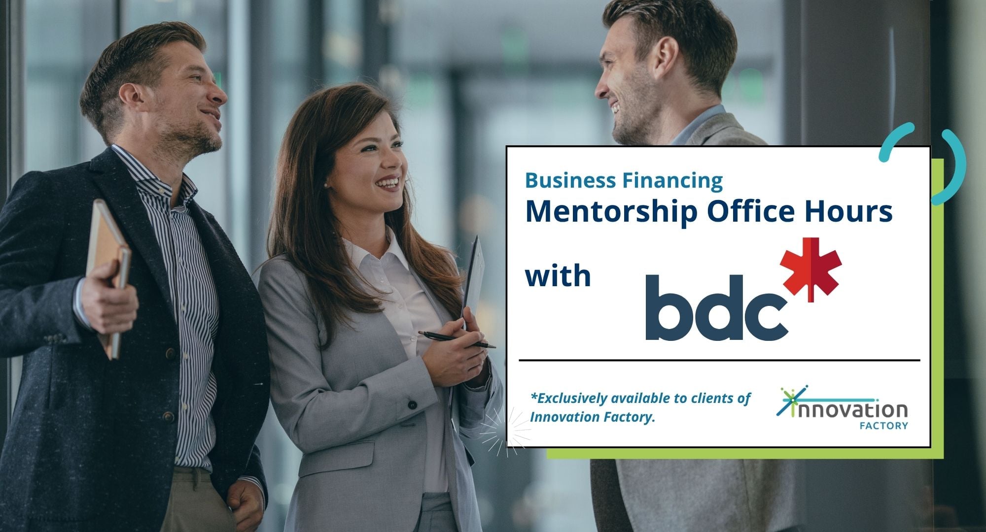 Access mentorship from BDC to scale your business and tap into a seasoned network of advisors to help tackle growth challenges.
