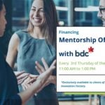 Access mentorship from BDC to scale your business and tap into a seasoned network of advisors to help tackle growth challenges.