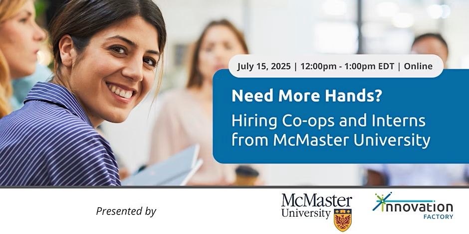 Hiring Coops and Interns from McMaster University
