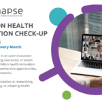 Hamilton Health Innovation Checkup virtual meeting on the last monday of every month, hosted by Synapse Life Science Consortium