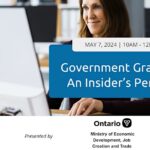 Government Grants Writing: An Insider's Perspective presented by Innovation Factory. Date: May 7, 2025 from 10:00am - 12:00pm EST at TechPlace