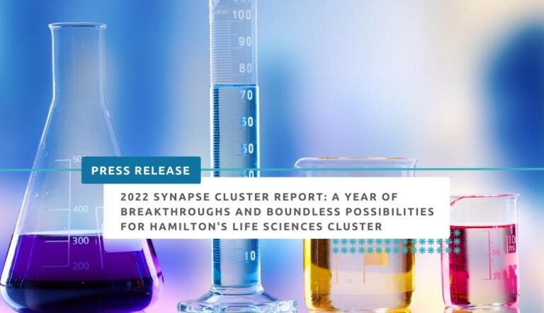 The 2022 Synapse Cluster Report highlights another year of remarkable growth and groundbreaking achievements in the Hamilton life sciences ecosystem.
