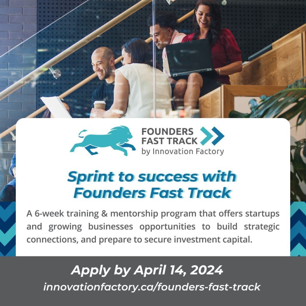 A 6-week training & mentorship program that offers startups and growing businesses opportunities to build strategic connections, and prepare to secure investment capital.