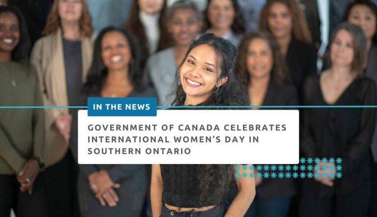 Government of Canada celebrates International Women’s Day in southern Ontario