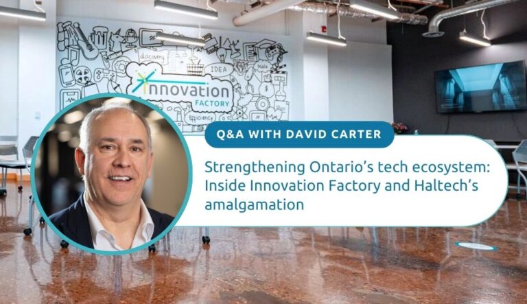 Q&A with David Carter, CEO of Innovation Factory. Inside Innovation Factory and Haltech's amalgamation.