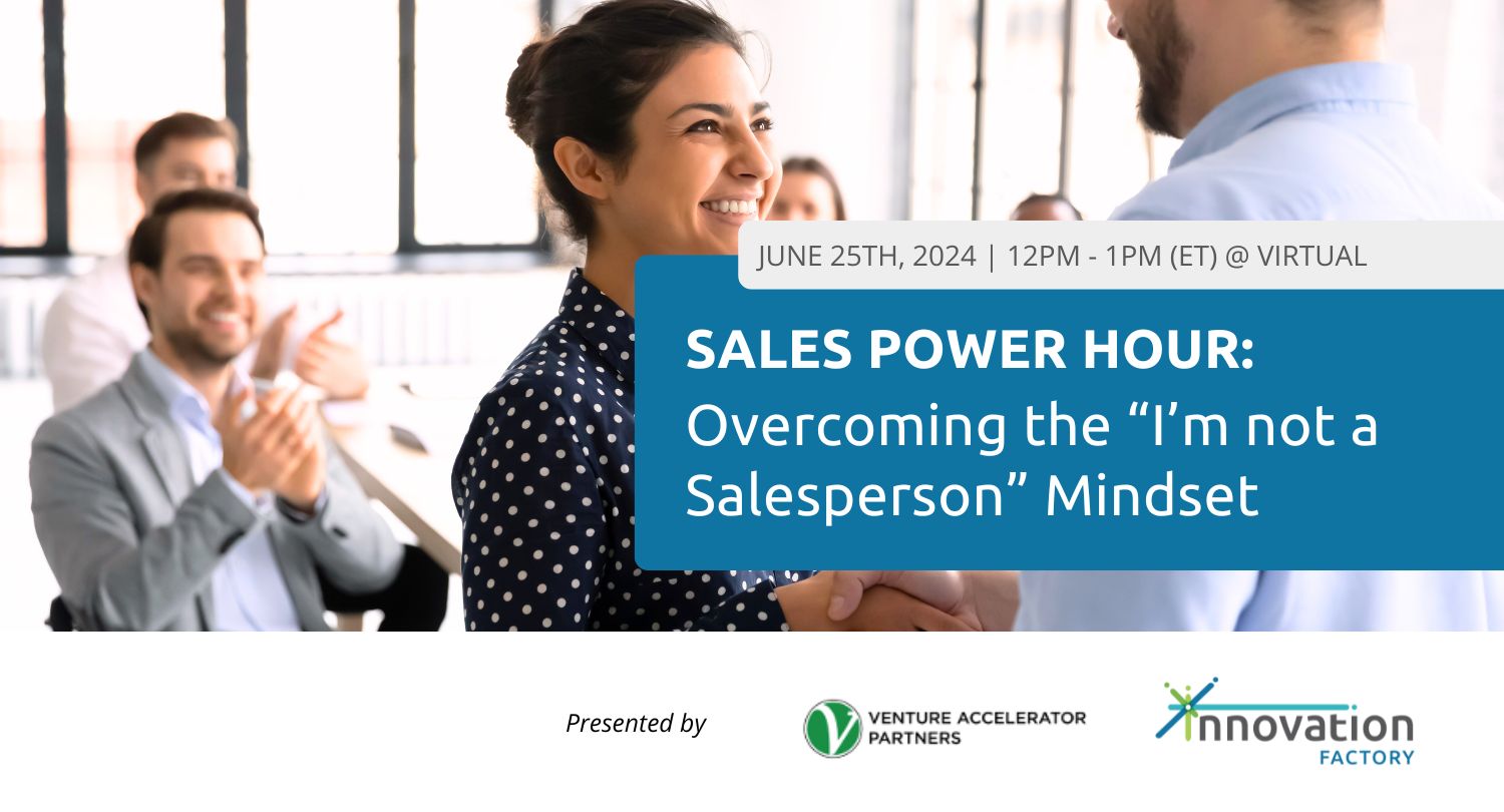 Sales Power Hour: Overcoming the "I'm not a Salesperson" Mindset