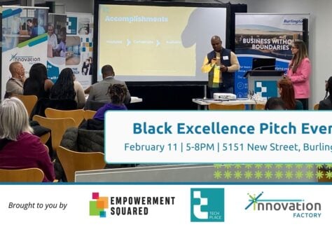 Celebrate Black entrepreneurship on Feb 11, 5–8 PM at TechPlace! Watch inspiring pitches, connect with innovators, and industry leaders.