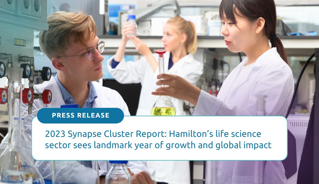 2023 Synapse Cluster Report: Hamilton’s life science sector sees landmark year of growth and global impact