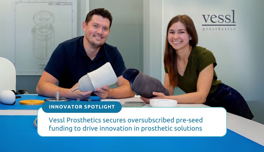 Cofounders of Vessl Prosthetics, Olekseiy