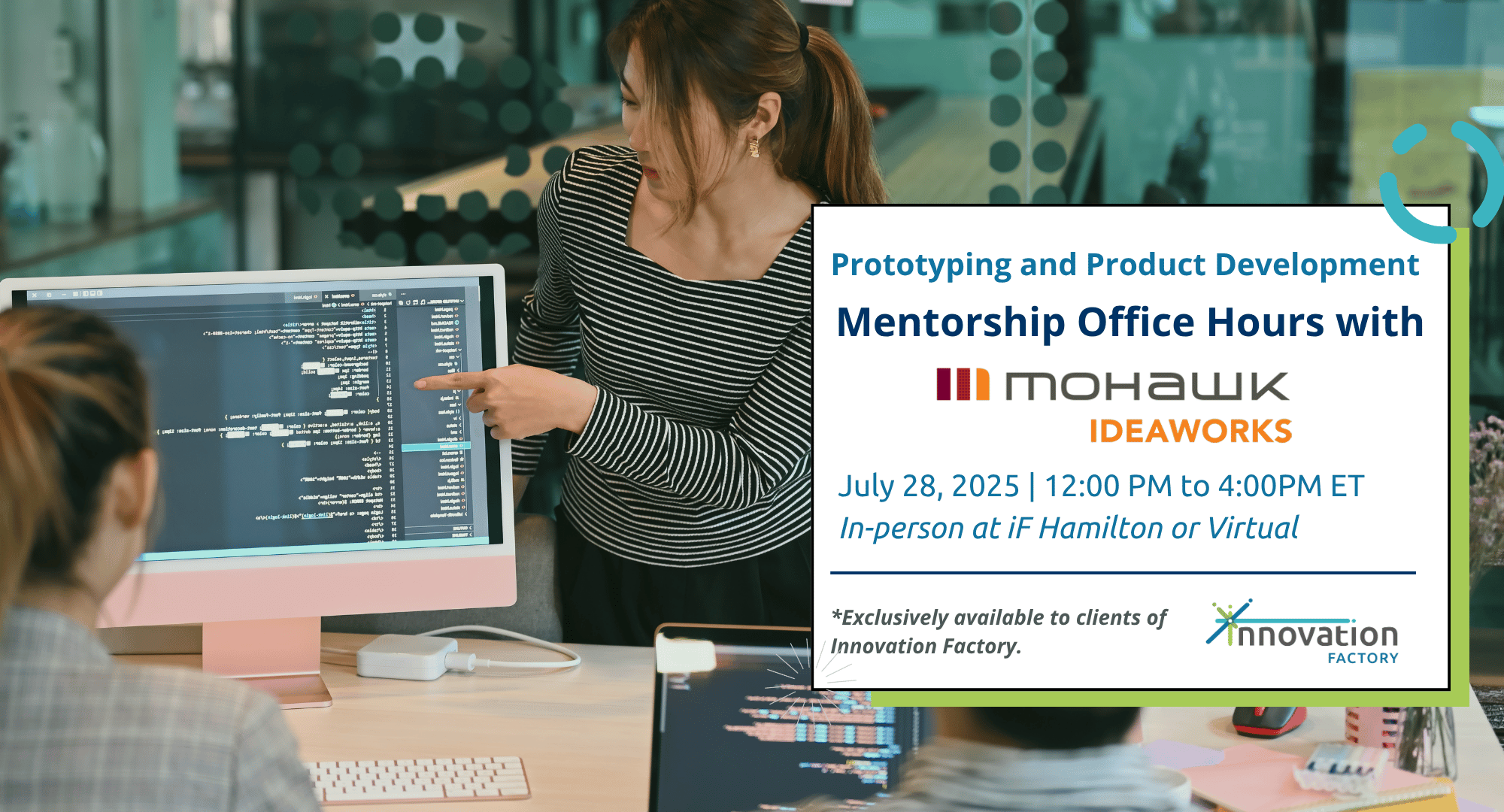 IDEAWORKS Mohawk College Office Hours