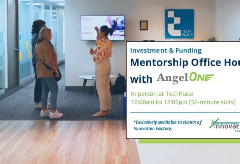 AngelOne Investment and Funding Office hours at TechPlace