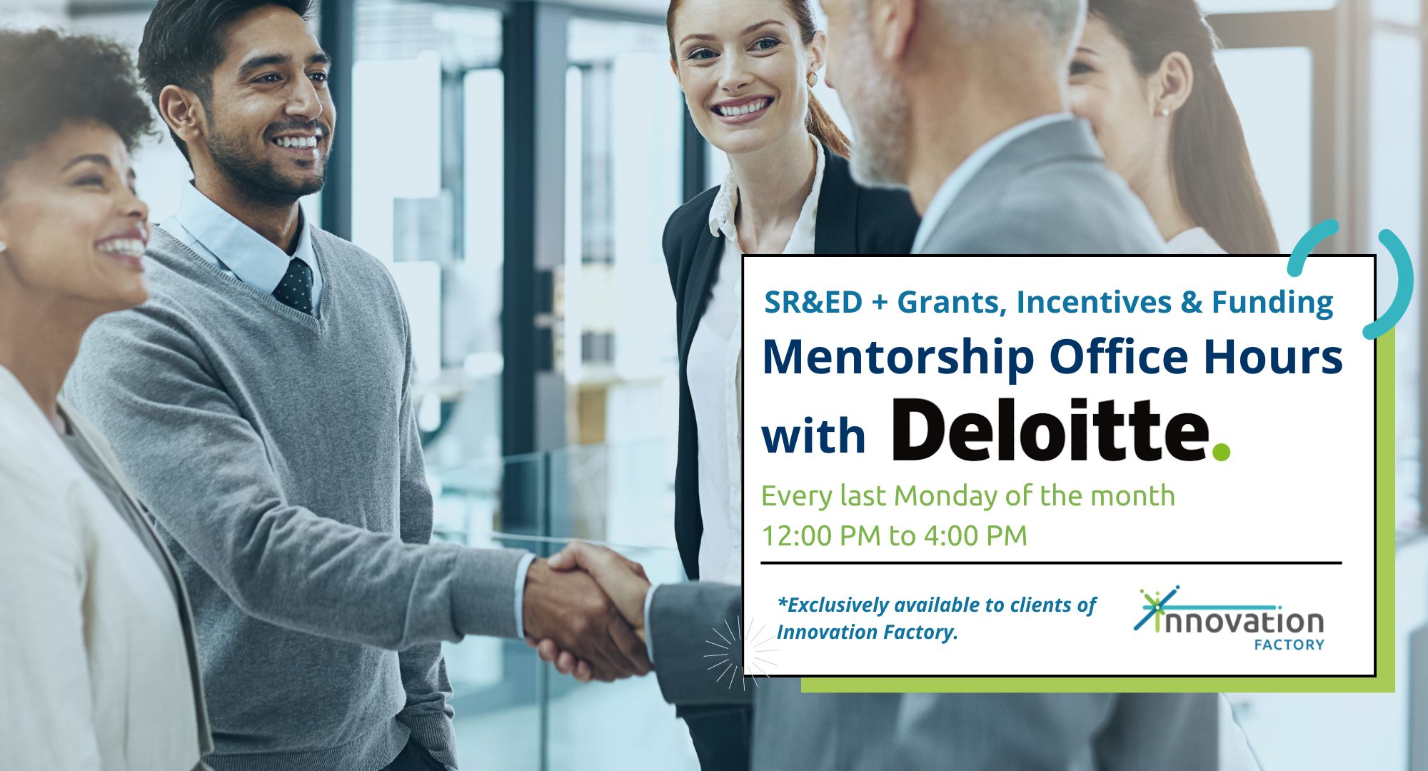 Book a 1:1 session with a Deloitte expert to discuss startup finance, tax, and audit. Optimize your SRED claim and financial strategy for growth.