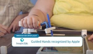 ImaginAble Solutions Guided Hands is now available as an assistive technology on tech giant Apple's website.
