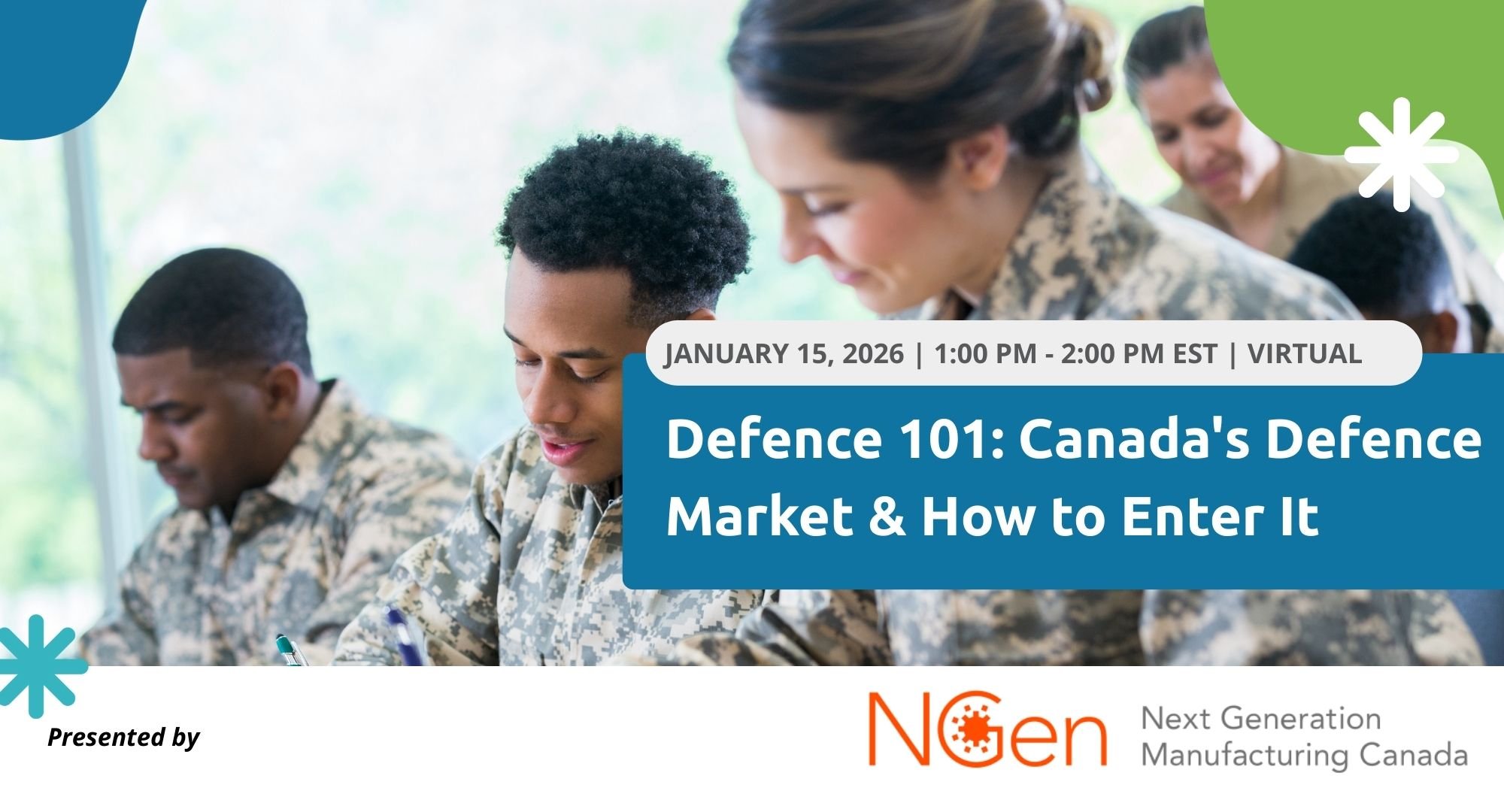 Learn more about the Canadian defence landscape and gain insights to explore and commercialize in the sector.