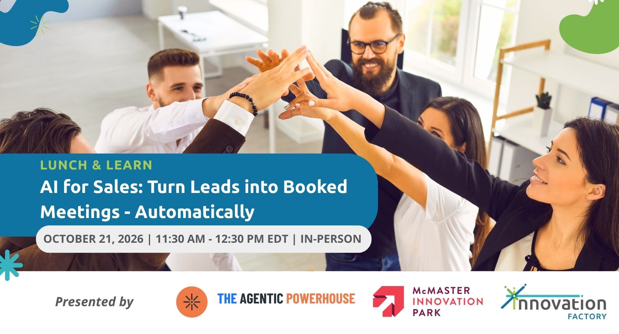Watch AI agents built live at this Hamilton Small Business Week session and learn how to put one to work in your business.
